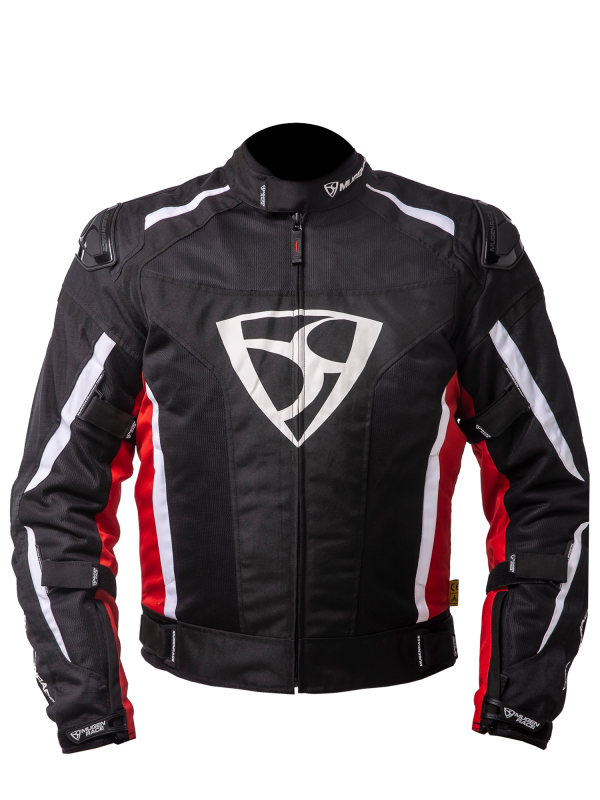  MUGENRACE DIAVOLO-1 Moto Textil Chaqueta Negro Rojo Blanco