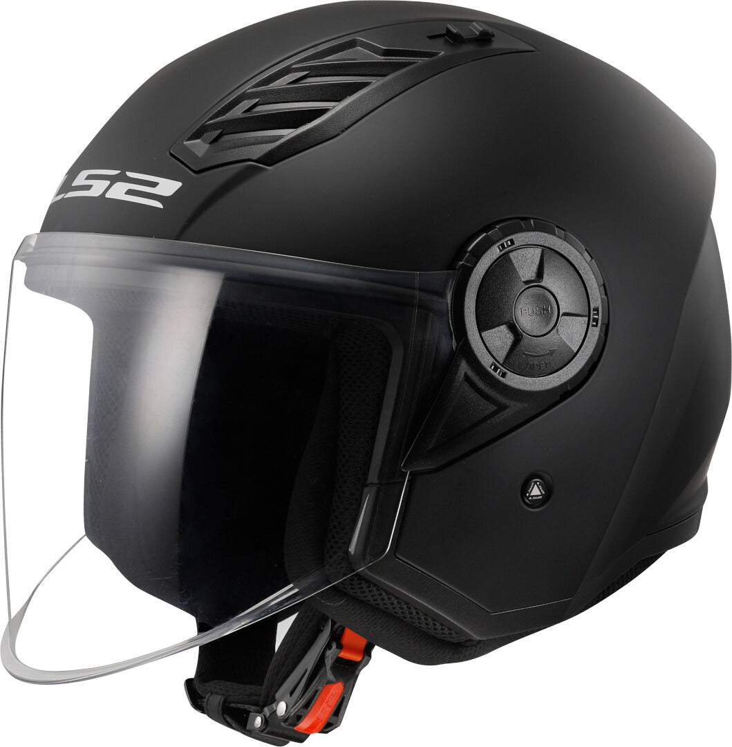 LS2 OF616 AIRFLOW II SOLID MATT BLACK-06