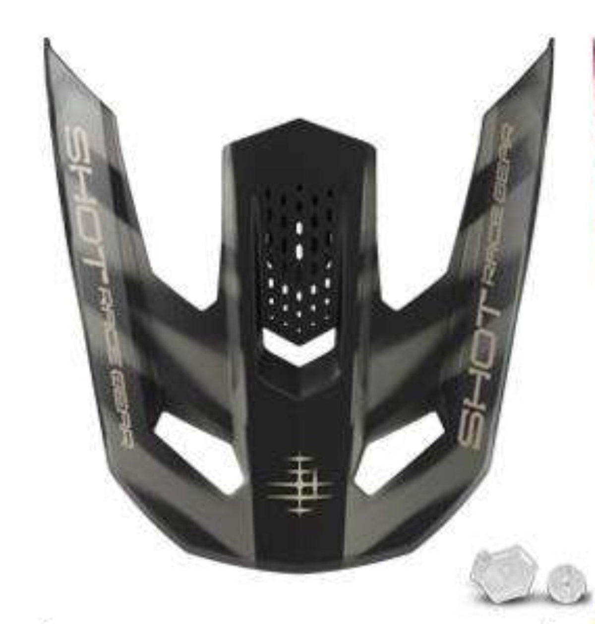 SHOT SPEED VISERA DE MOTO GRIS MATE
