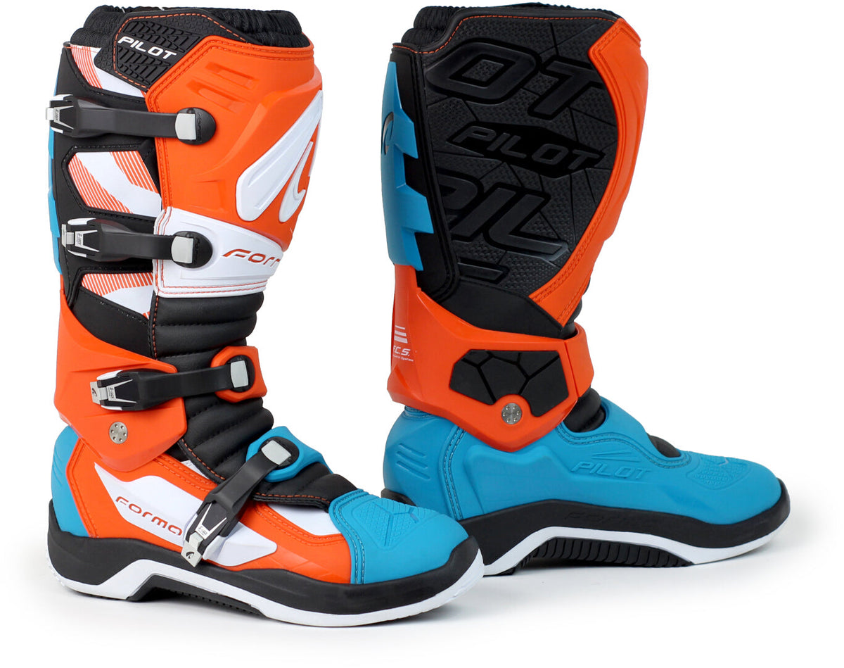 FORMA - PILOT BOOT WHITE/ORANGE/AQUA
