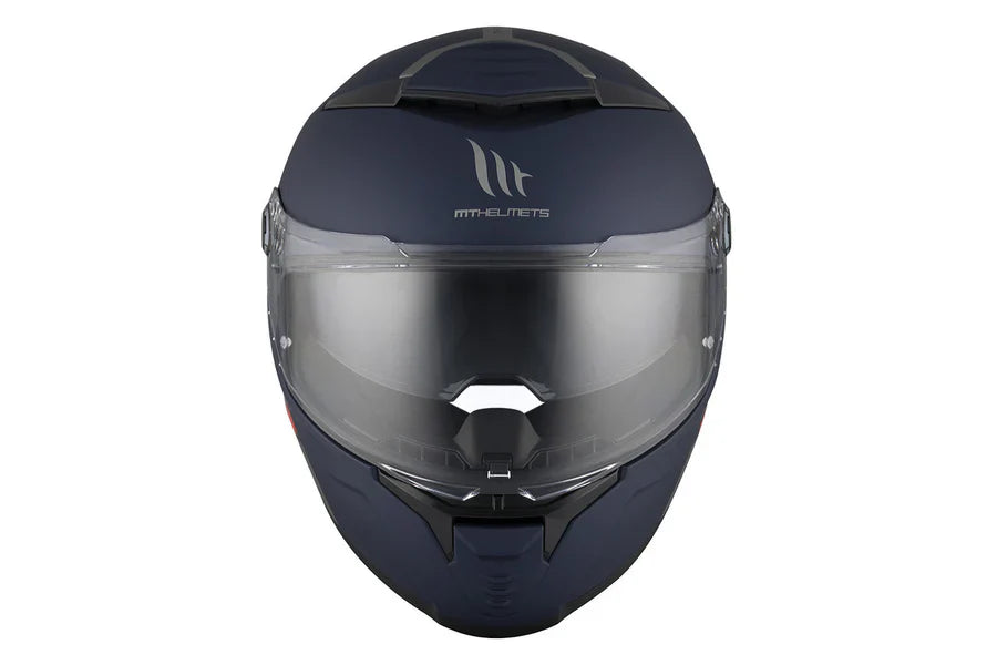 MT THUNDER 4 SV SÓLIDA A7 Casco integral para moto azul mate para turismo deportivo