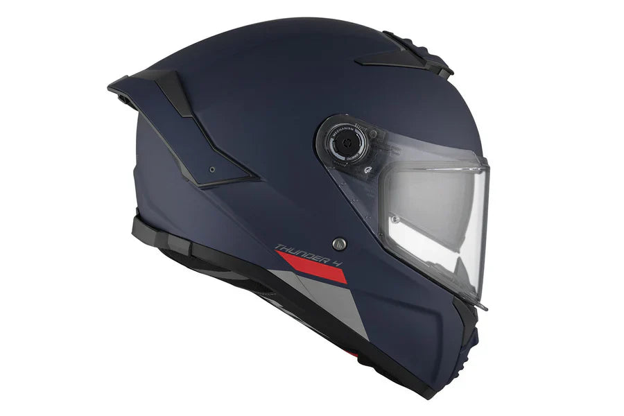 MT THUNDER 4 SV SÓLIDA A7 Casco integral para moto azul mate para turismo deportivo - SECURTEX MOTOR S.L (t/a MaximoMoto)