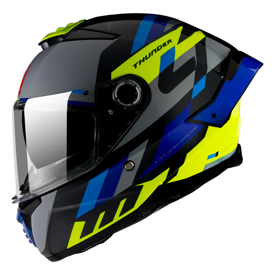 MT THUNDER 4 SV ERGO E17 Brillo Deportivo De Turismo Integral De Moto Casco