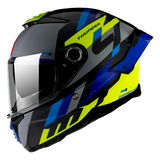 MT THUNDER 4 SV ERGO E17 Brillo Deportivo De Turismo Integral De Moto Casco