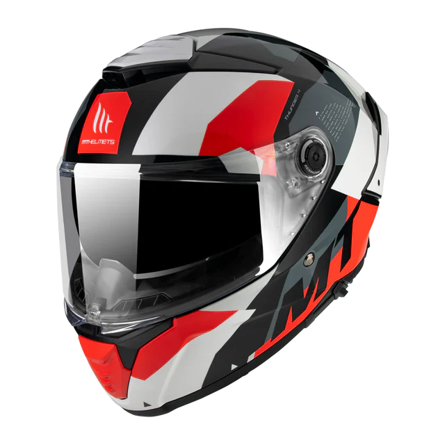 MT THUNDER 4 SV FADE A0 Casco Integral De Moto Perla Brillante