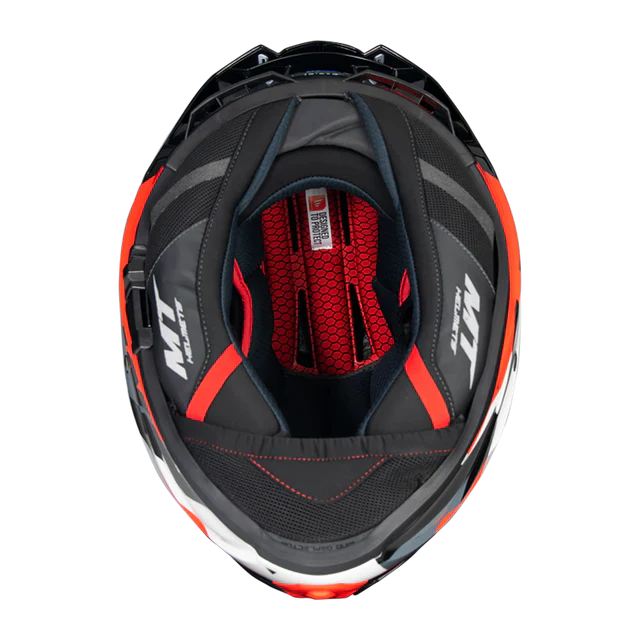 MT THUNDER 4 SV FADE A0 Casco Integral De Moto Perla Brillante - SECURTEX MOTOR S.L (t/a MaximoMoto)