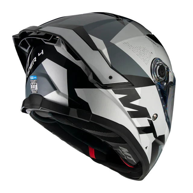 MT Thunder 4 SV Fade B2 Casco Integral Deportivo Turismo Para Moto Brillo - SECURTEX MOTOR S.L (t/a MaximoMoto)