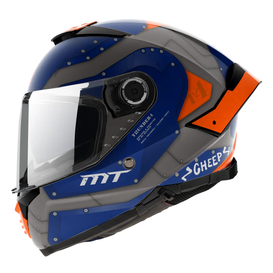 MT Thunder 4 SV Cheep A7 Casco Integral De Moto Turismo Mate