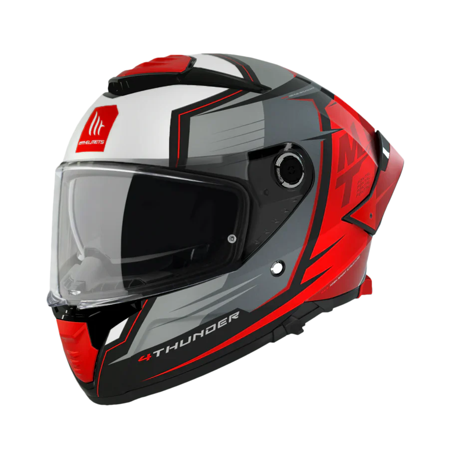 MT Thunder 4 SV Pental B5 Casco Integral De Moto Mate Para Motociclista Deportivo