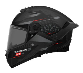 MT THUNDER 4 SV LUMINENCE D1 Casco Integral Para Moto Mate Para Moto Deportiva