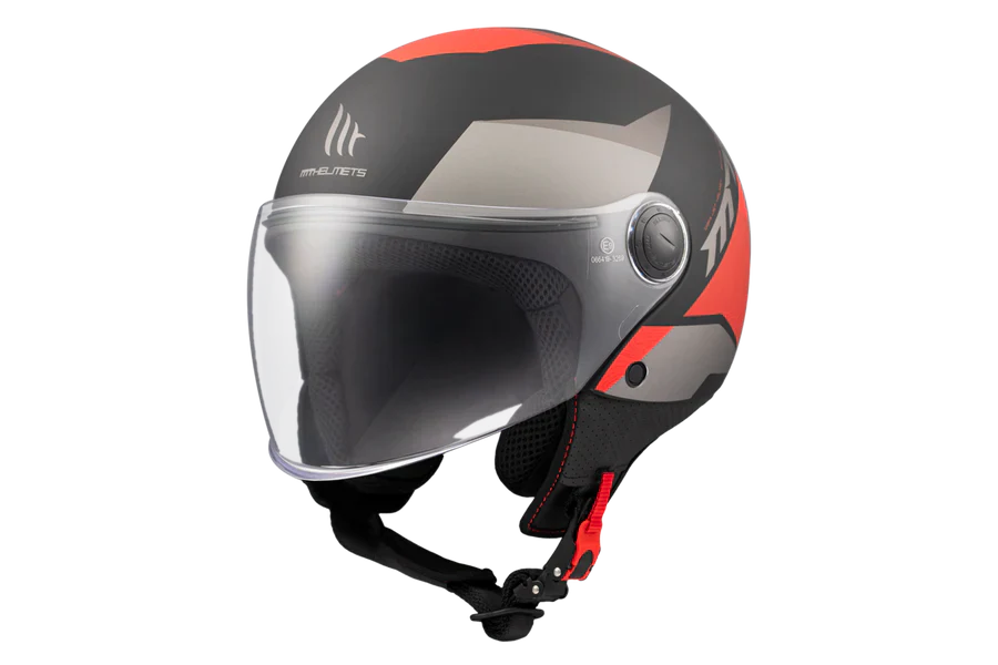 MT STREET S POKE B5 mate Casco de moto jet de estilo retro - CASCO