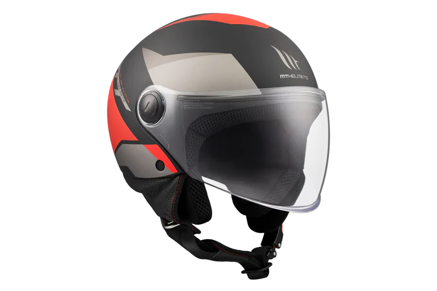 MT STREET S POKE B5 mate Casco de moto jet de estilo retro - CASCO