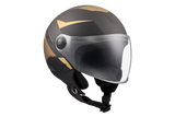 MT STREET S POKE C9 Matt Casco Abierto Para Scooter De Estilo Clásico - CASCO