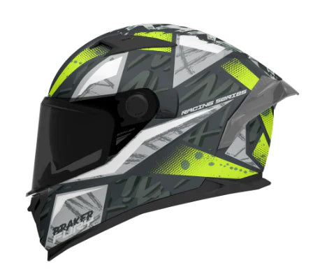 MT Braker SV Fury C6 Casco Integral Deportivo Para Moto Brillante
