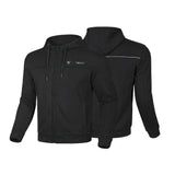 R-TECH SUSPENSION SUDADERA DE MOTO DE HOMES NEGRE