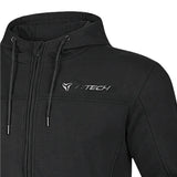 R-TECH SUSPENSION SUDADERA DE MOTO DE HOMES NEGRE