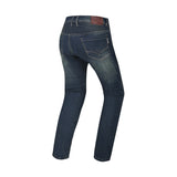 R-TECH VALENCIA PANTALON DE HOMBRE DENIM JEANS 32L AZUL VINTAGE SPRAY