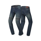 R-TECH VALENCIA PANTALON DE HOMBRE DENIM JEANS 32L AZUL VINTAGE SPRAY