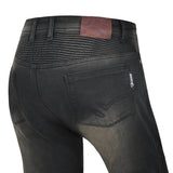 R-TECH VALENCIA PANTALON DE HOMBRE DENIM JEANS 32L NEGRO KHAKI TINT SPRAY