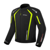 R-TECH MARSHAL JAQUETES DE MOTO HOMES NEGRE GROC FLOUR