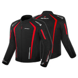 R-TECH MARSHAL JAQUETES DE MOTO HOMES NEGRE VERMELL