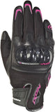 IXON RS RISE AIR MUJER CORTOS GUANTES MOTO NEGRO ROSA