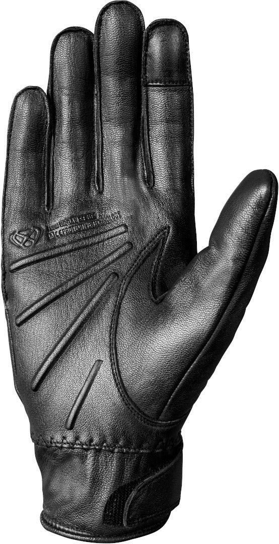 IXON RS NIZO MUJER GUANTES MOTO CUERO NEGRO