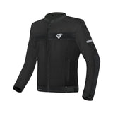 R-TECH SUPER LIGHT TEXTILE JAQUETE DE MOTO NEGRE