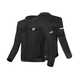R-TECH SUPER LIGHT TEXTILE JAQUETE DE MOTO NEGRE