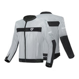 R-TECH SUPER LIGHT TEXTILE JAQUETE DE MOTO GRIS NEGRE