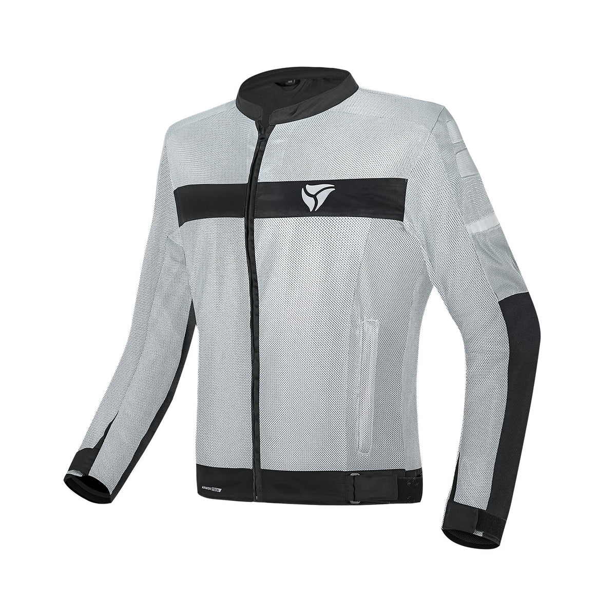 R-TECH SUPER LIGHT TEXTILE JAQUETE DE MOTO GRIS NEGRE