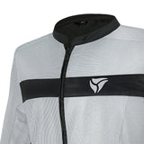 R-TECH SUPER LIGHT TEXTILE JAQUETE DE MOTO GRIS NEGRE