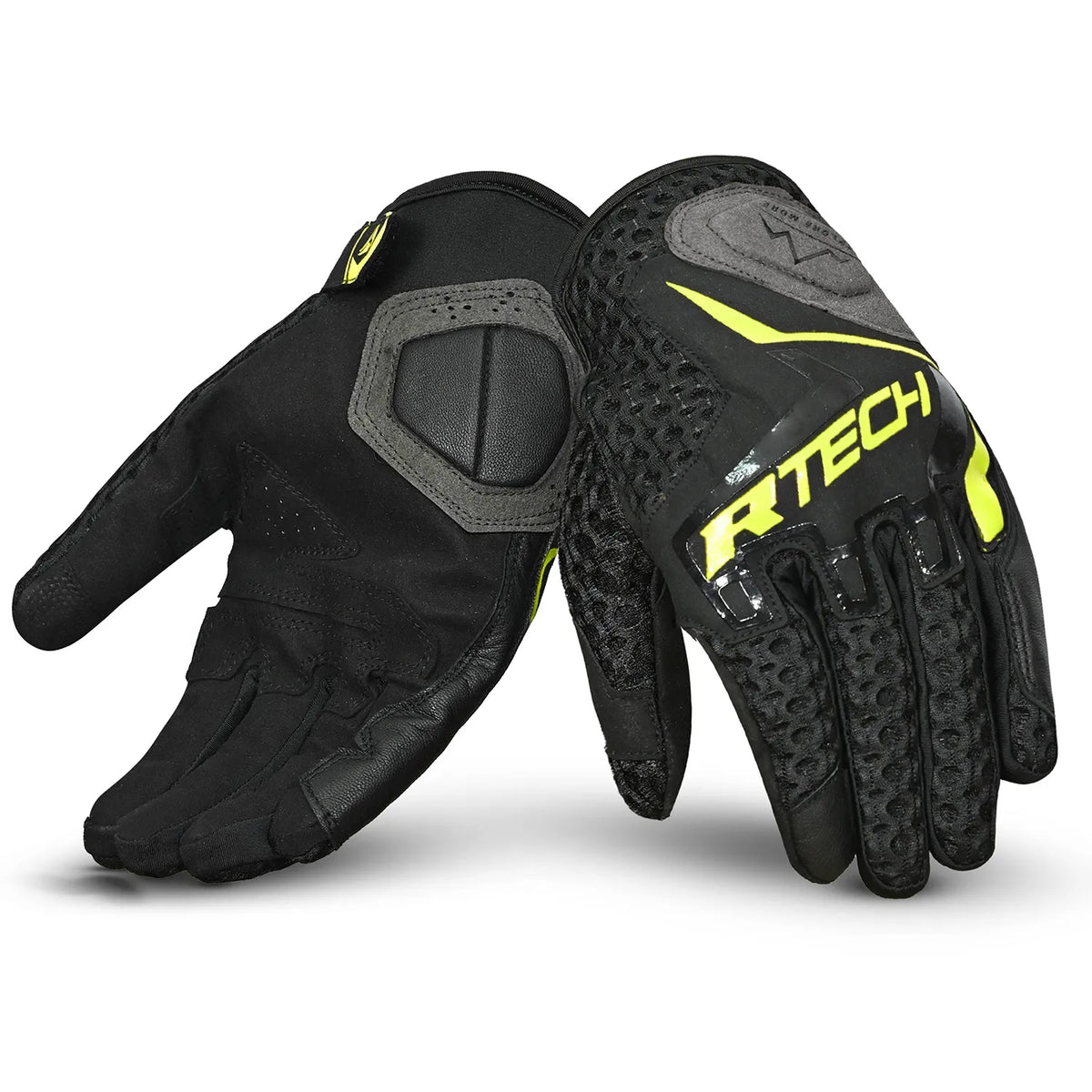R-TECH RIDE PRO DE GUANTS DE MOTO HOMES GROC