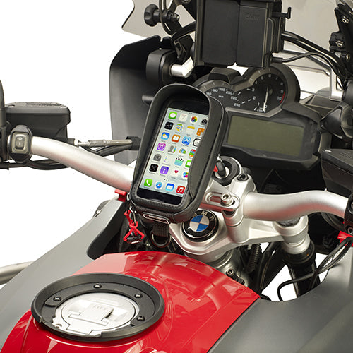 GIVI - PORTADISPOSITIVO MOTO ESP. SPHONE-GPS F/R MANILLAR (IPHONE6E/GS5) S956B