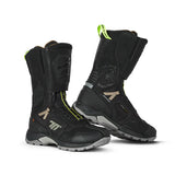 SEVENTY SD-BA6 STELVIO HIGH Botas De Moto Unisex Para Aventura Negro/Arena/Amarillo Fluor - BOTAS