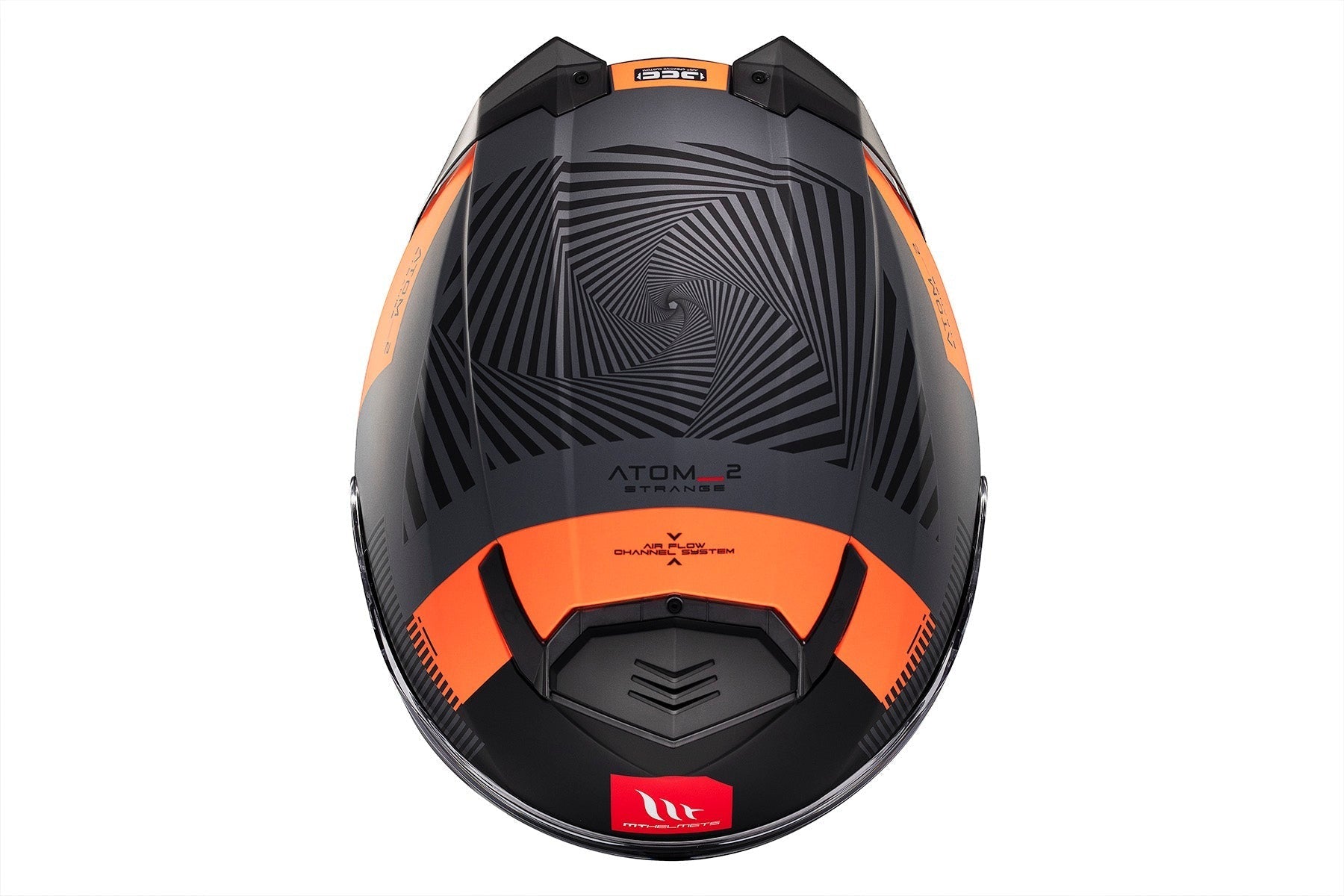 MT Atom 2 Strange C4 con parte delantera abatible Casco deportivo