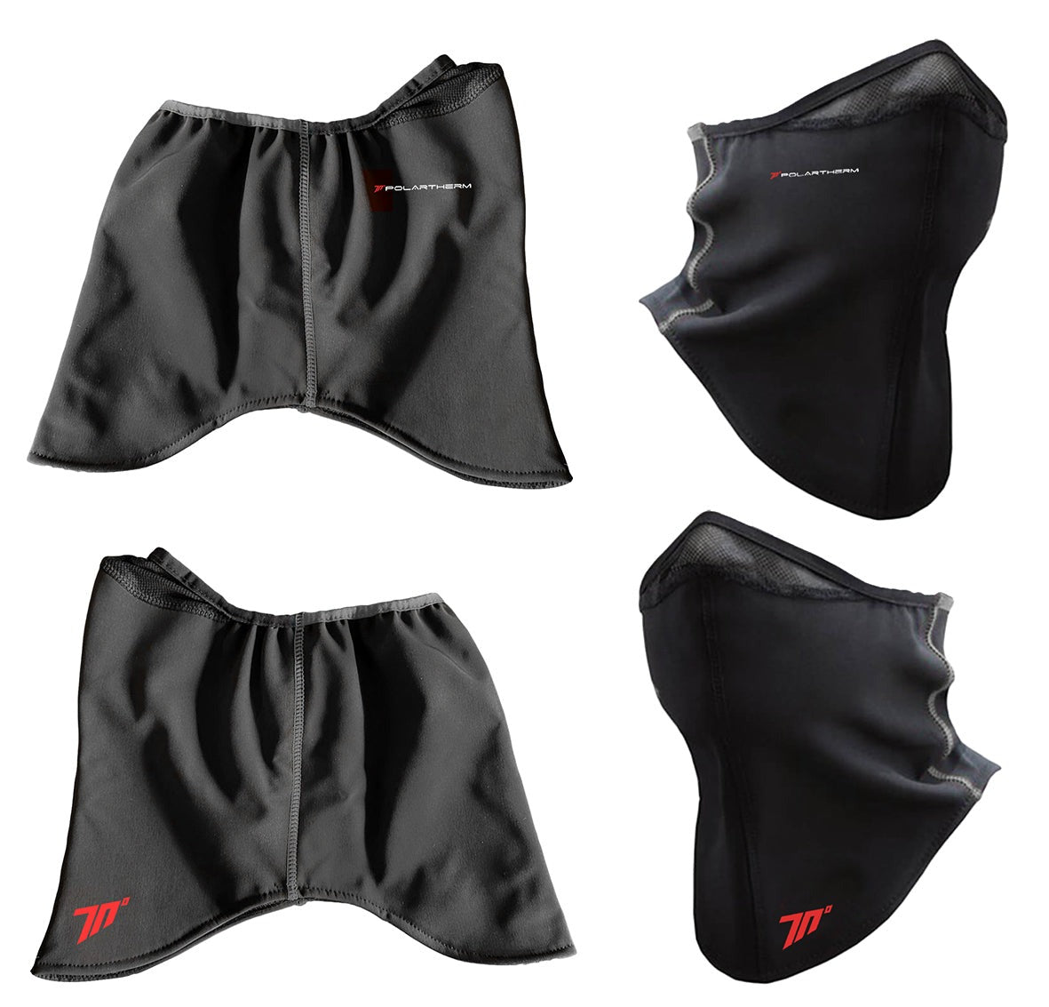 SEVENTY SD-W1 negro Pasamontañas unisex para motocicleta - Accesorios