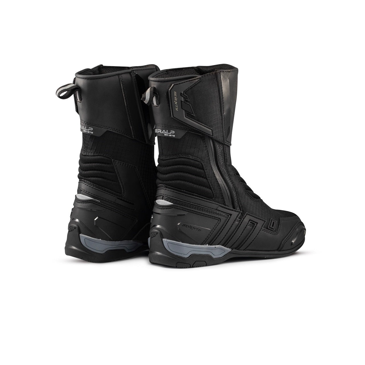 SEVENTY SD-BT5 de negro Botas altas para moto de turismo Oberalp