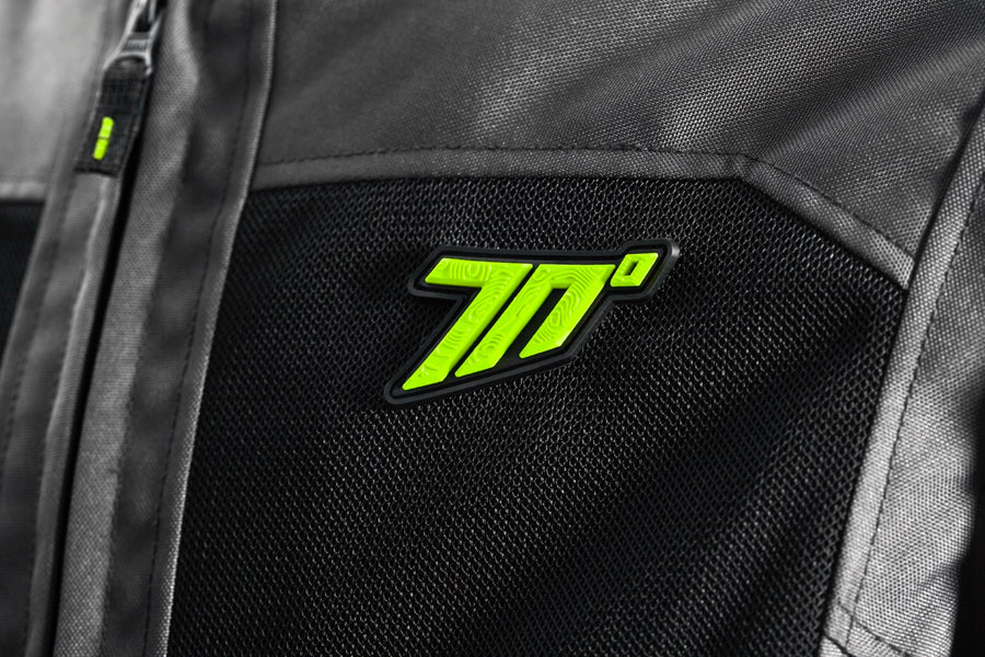 SEVENTY SD-JT66 SAHARA Men Chaqueta De Moto Gris/Amarillo Fluorescente - SECURTEX MOTOR S.L (t/a MaximoMoto)