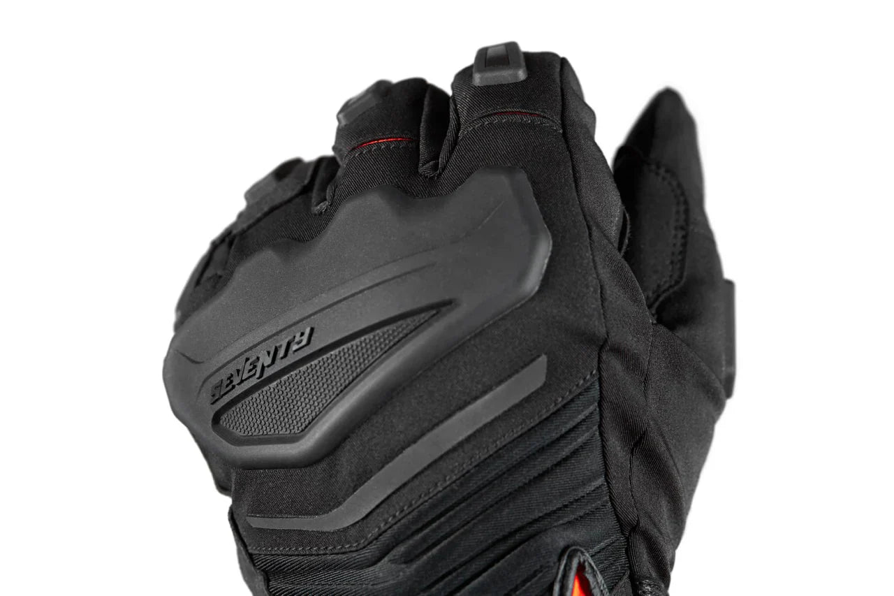 SEVENTY SD-T13 ASPEN LIGHT Guantes De Motocicleta Para Hombre Negro/Rojo - SECURTEX MOTOR S.L (t/a MaximoMoto)