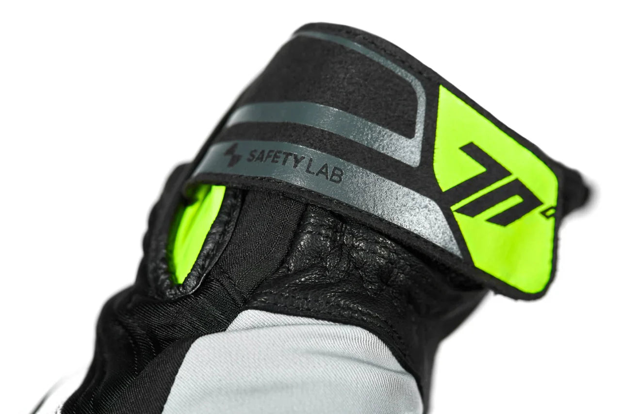 SEVENTY SD-T13 ASPEN LIGHT Guantes De Moto Para Hombre Gris/Amarillo Fluor - SECURTEX MOTOR S.L (t/a MaximoMoto)