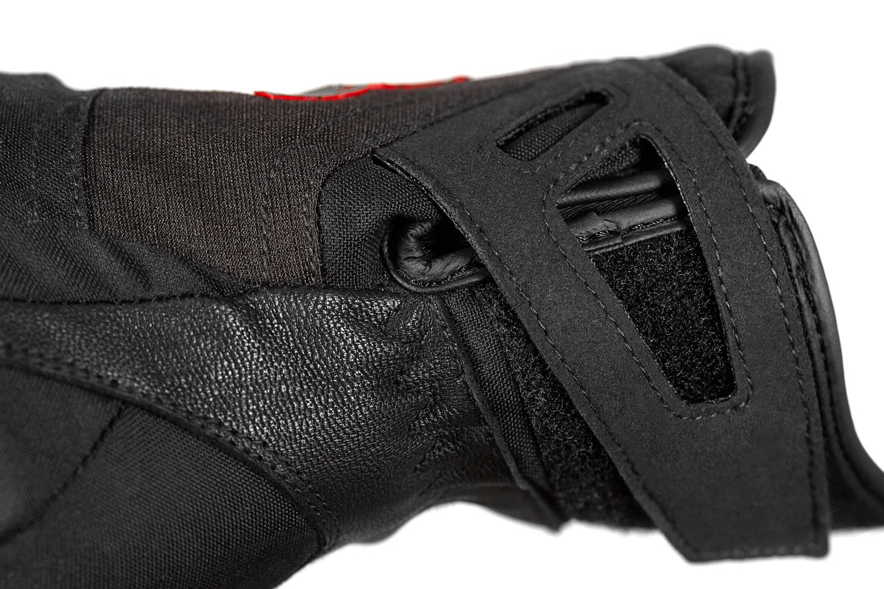 SEVENTY SD-T55 ATAK Guantes De Motociclismo Para Hombre Negro/Rojo - SECURTEX MOTOR S.L (t/a MaximoMoto)