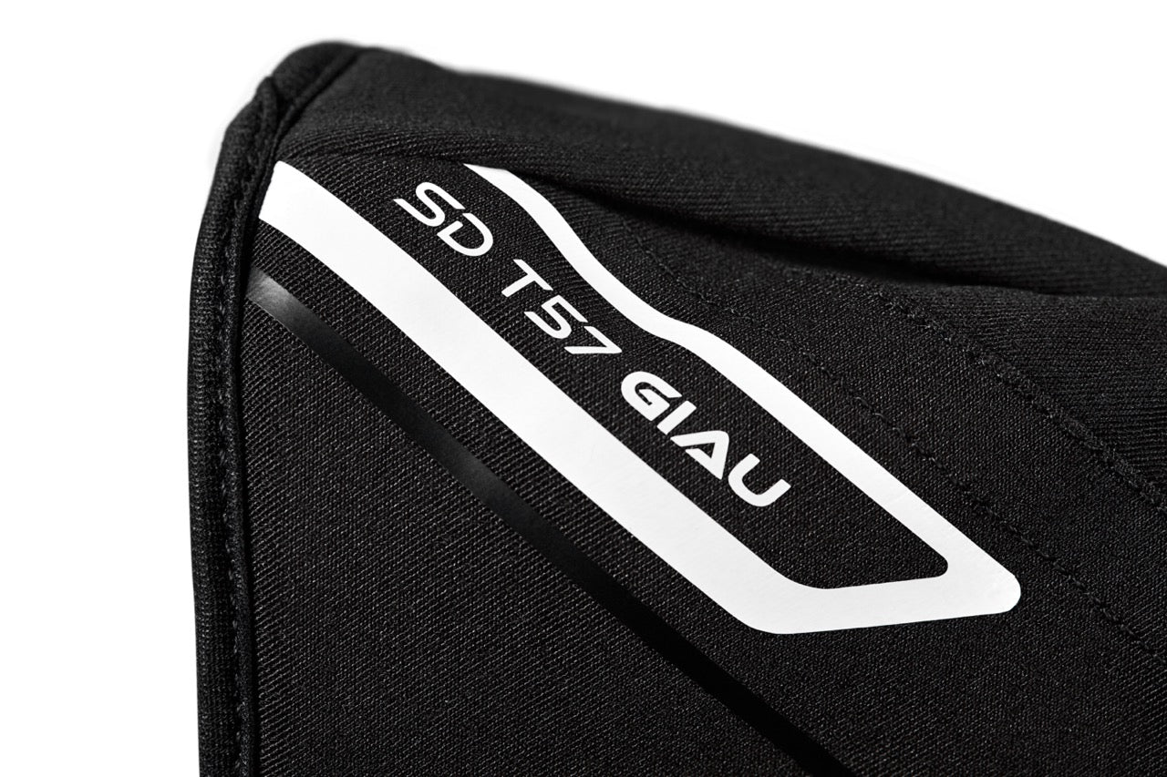 SEVENTY SD-T57 GIAU Guantes Largos De Motociclismo Para Hombre Negro/Blanco - SECURTEX MOTOR S.L (t/a MaximoMoto)