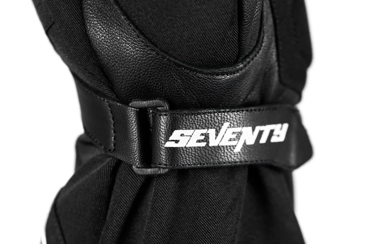 SEVENTY SD-T57 GIAU Guantes Largos De Motociclismo Para Hombre Negro/Blanco - SECURTEX MOTOR S.L (t/a MaximoMoto)