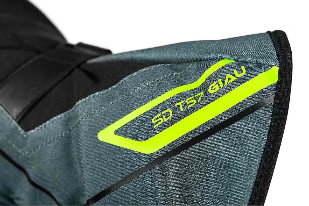 SEVENTY SD-T57 GIAU Guantes De Moto De Invierno Para Hombre Negro/Gris/Amarillo Fluor - SECURTEX MOTOR S.L (t/a MaximoMoto)