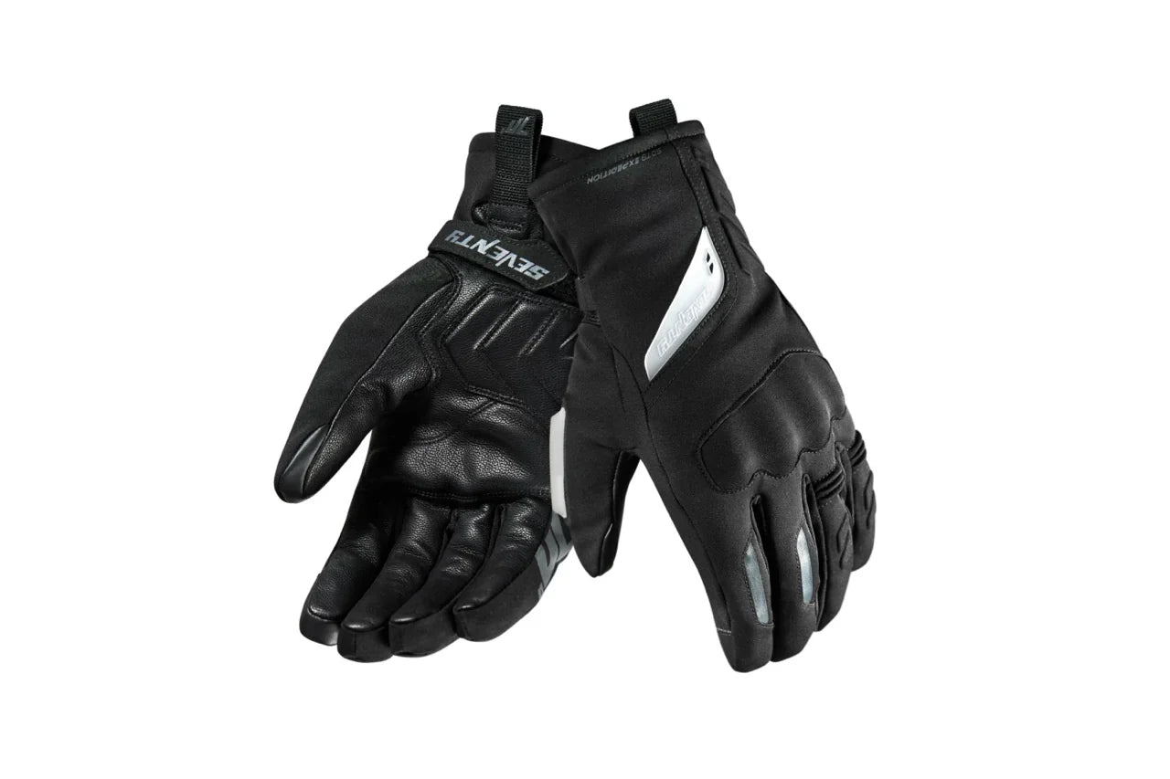 SEVENTY SD-T9 EXPEDITION Guantes De Aventura Para Motocicleta Para Hombre Negro
