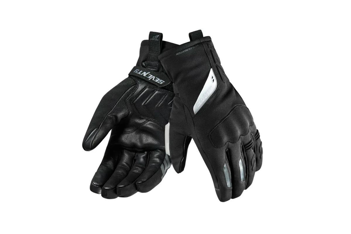 SEVENTY SD-T9 EXPEDITION Guantes De Aventura Para Motocicleta Para Hombre Negro