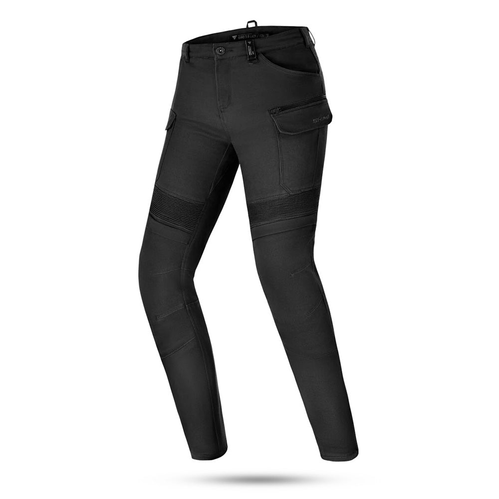 SHIMA GIRO 3.0 JEANS DE MOTO SENYORA NEGRE