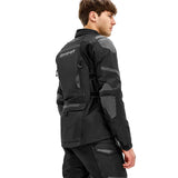 SHIMA DUNE CHAQUETA TEXTIL DE MOTO HOMBRE NEGRO