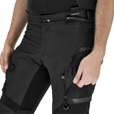 SHIMA DUNE SHORT PANTALONE TEXTIL DE MOTO HOMBRE NEGRO